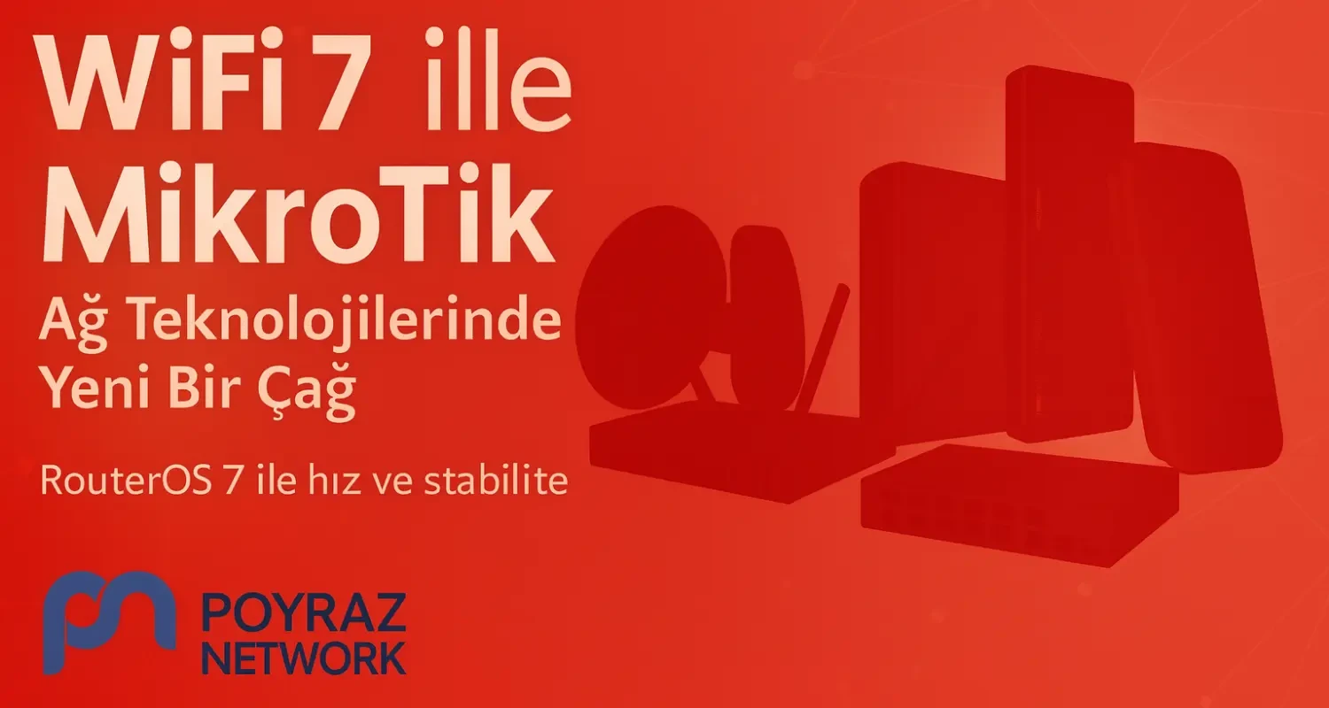 WiFi 7 ile MikroTik Ağ Teknolojilerinde Yeni Bir Çağ Başlıyor