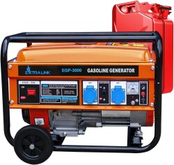 EXTRALINK EGP-3000 PETROL GENERATOR 3KW 1F - ExtraLink