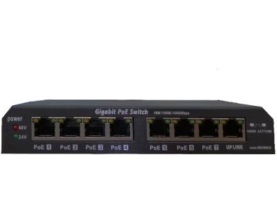 PN-LINK GPOES-8-7 Gigabit PoE Switch - 1