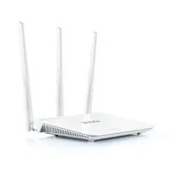 Tenda F3 4Port WiFi-N 300Mbps Router 3 Antenna - 1