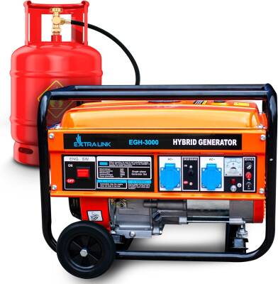 EXTRALINK EGH-3000 HYBRID GENERATOR 3KW 1F - 1