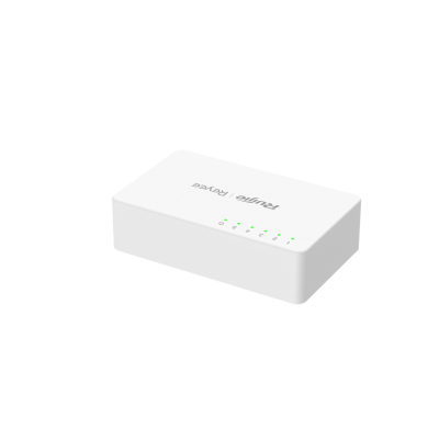 Reyee RG-ES05F 5 Portlu, 10/100 Fast Ethernet,Tak Çalıştır Switch, Plastik Kasa - 1
