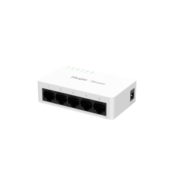 Reyee RG-ES05F 5 Portlu, 10/100 Fast Ethernet,Tak Çalıştır Switch, Plastik Kasa - 5