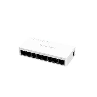 Reyee RG-ES08F 8 Portlu, 10/100 Fast Ethernet,Tak Çalıştır Switch, Plastik Kasa - 3