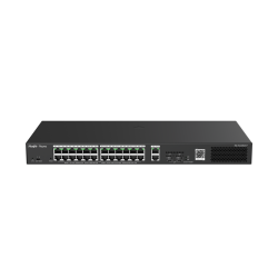 Reyee RG-ES228GS-P 28 Portlu, 10/100/1000Gigabit, Yönetilebilir Switch, 2 SFP, 2 Gigabit RJ45Uplink, 24 Port PoE+ (370W) - 4