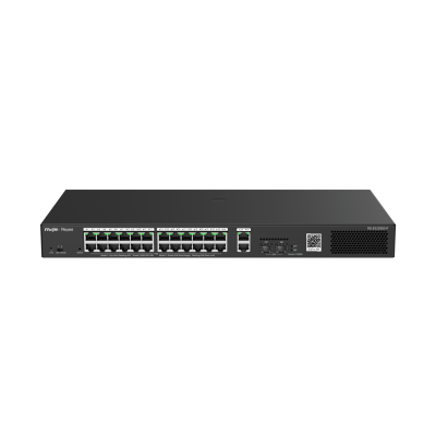 Reyee RG-ES228GS-P 28 Portlu, 10/100/1000Gigabit, Yönetilebilir Switch, 2 SFP, 2 Gigabit RJ45Uplink, 24 Port PoE+ (370W) - 4