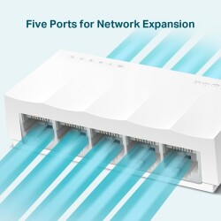 TP-LINK LS1005 5 PORT 10/100 DESKTOP SWITCH - 2